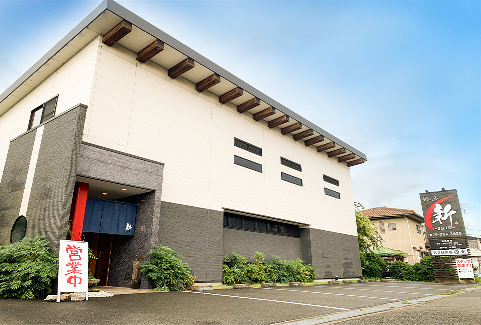 お店の前